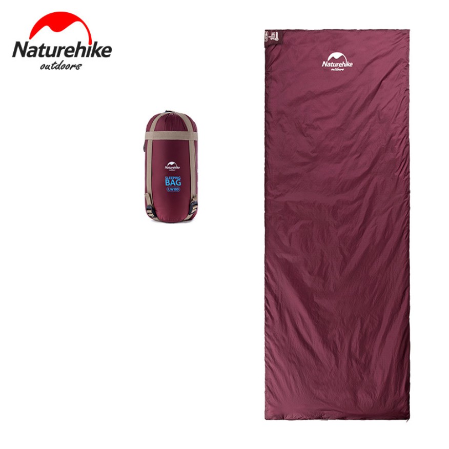 [⚡COMBO GỐI] Túi Ngủ Naturehike NH15S003-D LW180 - Tặng Kèm Gối Thổi Hơi | Hana_hanahouse