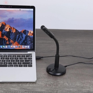 USB Microphone Recording USB Black For PC Desktop Laptop Mic Microphone