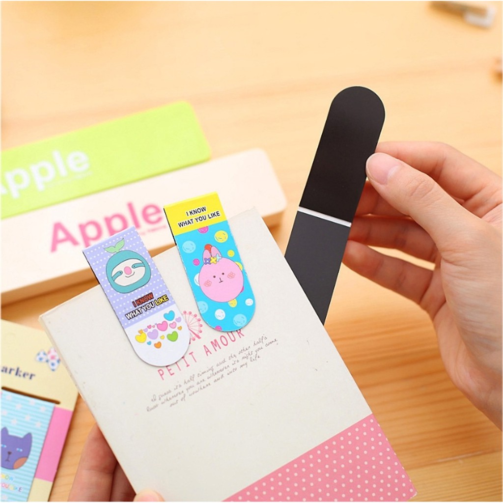 Bộ 2 Đánh Dấu Sách Bookmark Mini