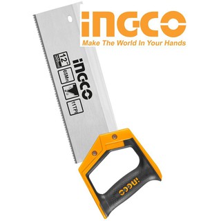 INGCO Cưa tay cưa gỗ 300mm 12 inch Back Saw HMBSB3008
