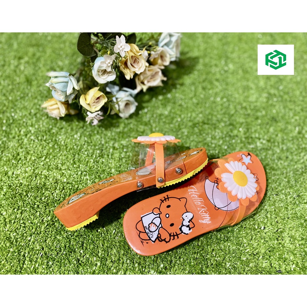 GUỐC GỖ CHO BÉ TỪ 18 THÁNG - 6 TUỔI màu CAM giá 65.000đ - 70.000đ, quai giao đúng màu, họa tiết quai giao ngẫu nhiên