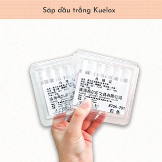 [SUMMER] MÀU SÁP DẦU KUELOX TRẮNG 6 CÂY