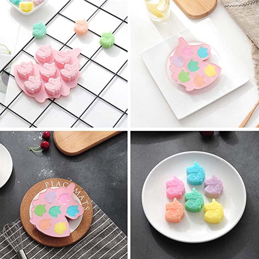AUGUSTINA Khuôn Silicone Làm Đá / Chocolate Hình Đầu Kì Lân