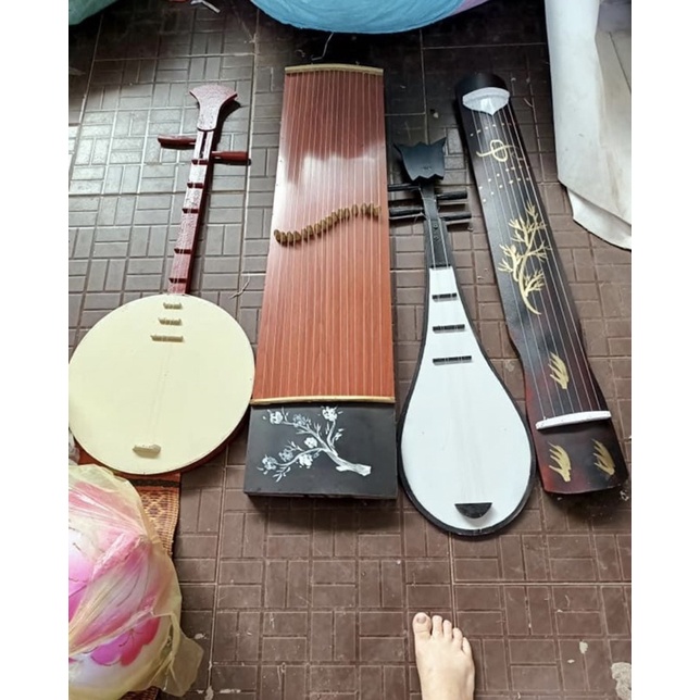 Đàn tranh- đàn tì bà  phụ kiện chụp ảnh