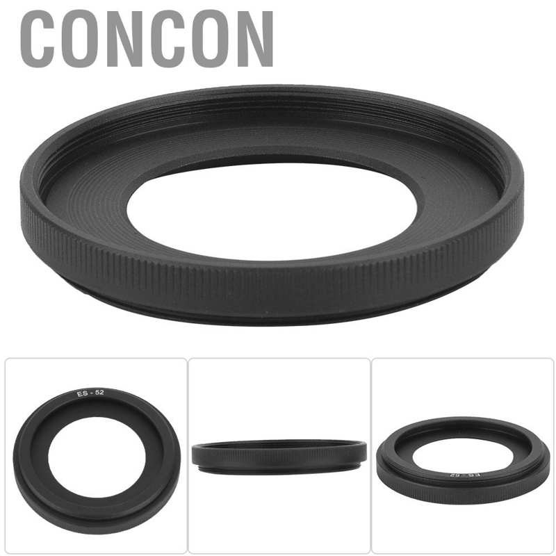 Loa Che Nắng Concon Es-52 Cho Máy Ảnh Canon Ef-S 24mm F / 2.8 Stm For Ef 40mm Mf