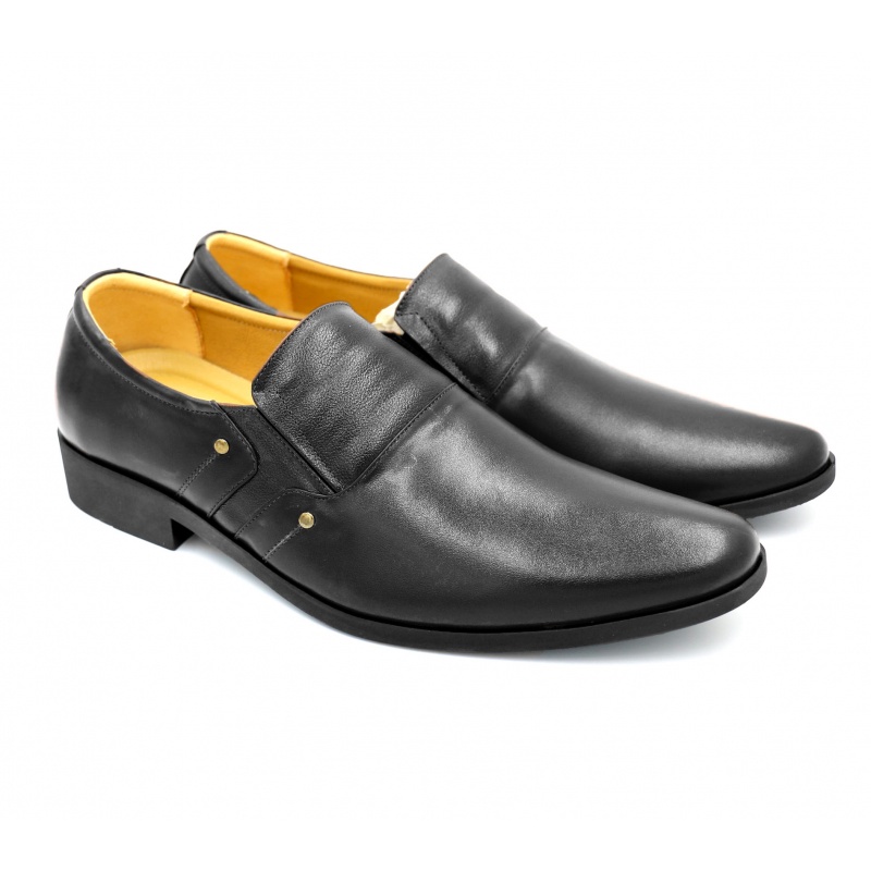 Giày lười nam Loafer chất liệu da bò nguyên tấm nappa cao cấp VTL01 DOLOMen - Bảo Hành 6 Tháng
