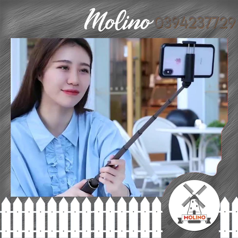 Gậy Chụp hình Tự Sướng/ Live Stream Tích Hợp Tripod Rút Gọn - Baseus Fully Folding Selfie Stick