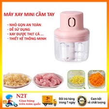 MÁY SAY HÀNH-TỎI-ỚT-RAU CỦ CẦM TAY SẠC PIN ĐA NĂNG