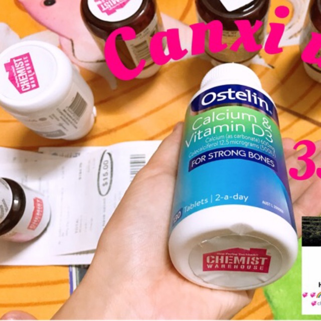 Canxi bầu hàng xách tay úc