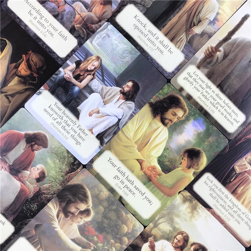 Loving Words from Jesus Bộ Thẻ Bài Trò Chơi Jesus A 44 Độc Đáo