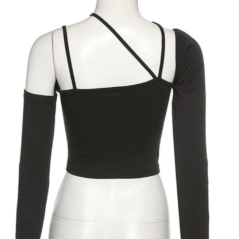 Áo croptop sexy đan dây