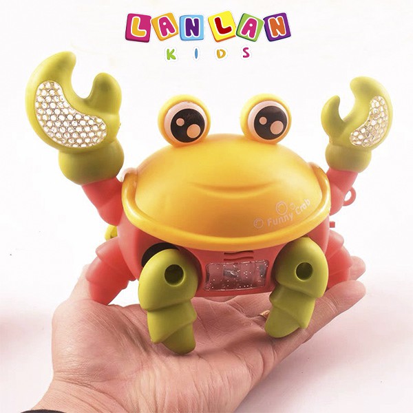 Con cua di chuyển phát nhạc LANLAN KIDS đồ chơi giải trí vui nhộn cho bé