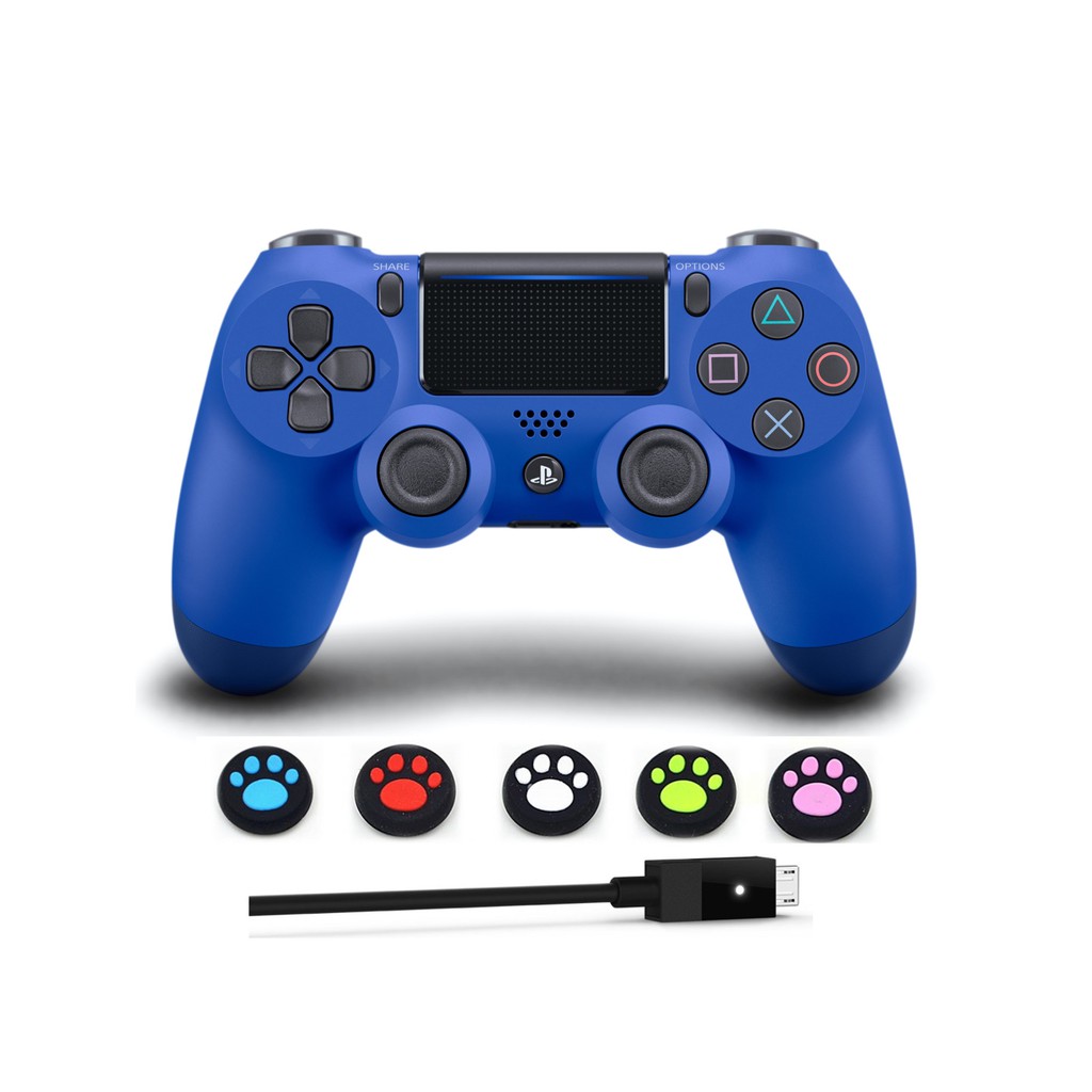 Tay Cầm Sony DualShock 4 PS4 Chĩnh Hãng + Cáp USB Chơi Game Tối Ưu Cho PC / FO4 / FIFA