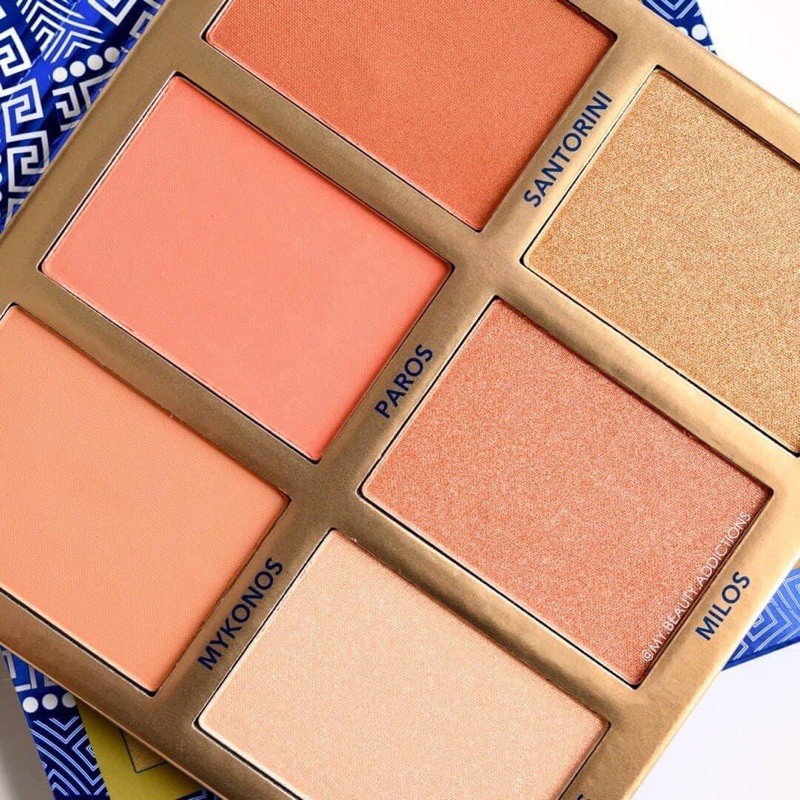 Má hồng, highlight BH COSMETICS GLOWING IN GREECE
