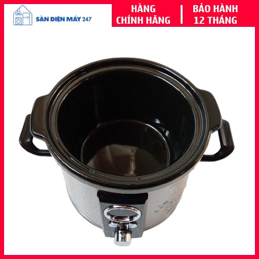 [Mã ELHADEV giảm 4% đơn 300K] Nồi Hầm Chậm Nấu Cháo Tự Động Điện Tử BBcooker DS25 2.5 Lít (Có thể kho cá, kho thịt)