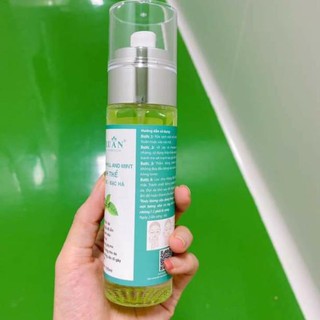Serum toner tinh thể diệp lục bạc hà