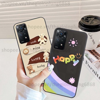 Ốp Xiaomi Redmi Note 11 4G / Note 11S / Note 11 Pro 5G in hình cầu vồng happy smile thỏ cute siêu xinh siêu đáng yêu