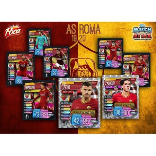 [GIẢM GIÁ] - Set thẻ in Match Attax AS Roma phiên bản Poca
