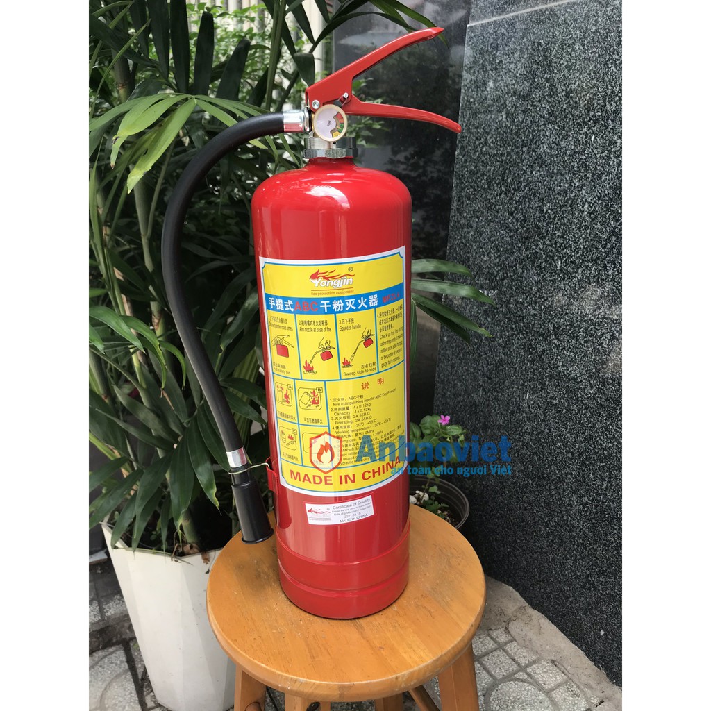 Bình chữa cháy bột BC 4kg – MFZ4