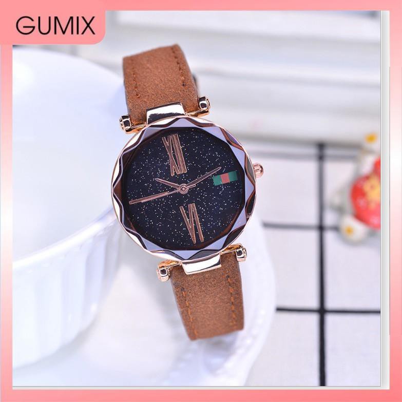 Đồng hồ nữ 🔥FREESHIP 🔥 Đồng Hồ Nữ GOGOEY 71834 Hàng Chính Hãng Dây Da Cao Cấp -TNL Gumix