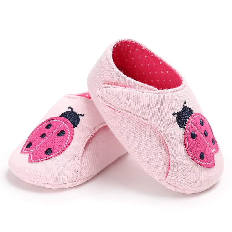 Giày Cotton Mềm Mại Chống Trượt In Họa Tiết Động Vật Hoạt Hình Dễ Thương Thời Trang Cho Bé Trai Gái Sơ Sinh