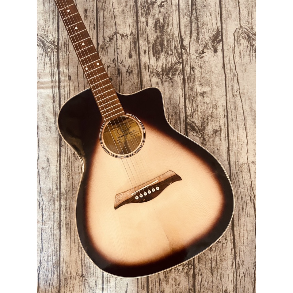 Đàn guitar acoustic sx tại Việt Nam có ty chỉnh cần Et-85R