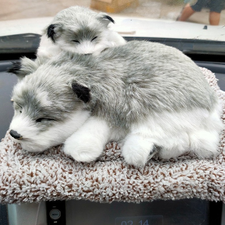 [CÚN ĐÔI] xám mẹ con lõi than hoạt tính lọc không khí khử mùi-taplo xe hơi ô tô Thú bông Chó mèo than hoạt tính | BigBuy360 - bigbuy360.vn