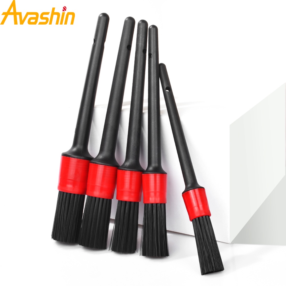 Set 5 Cọ Vệ Sinh Xe Ô Tô Đa Năng Tiện Lợi