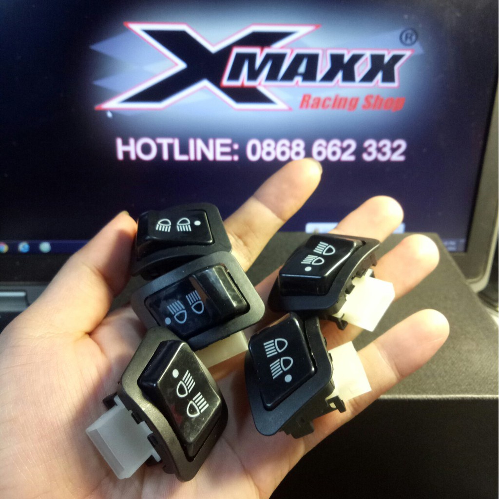 Công tắc tắt đèn xe máy Wave 2021 | 2022 | RSX | Blade | Vision | LEAD Halogen