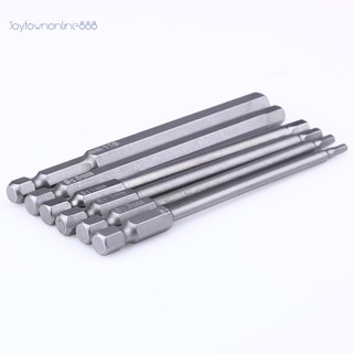 6 mũi vít chuyên dụng cho máy tháo đinh vít đầu nối lục giác 1/4 inch