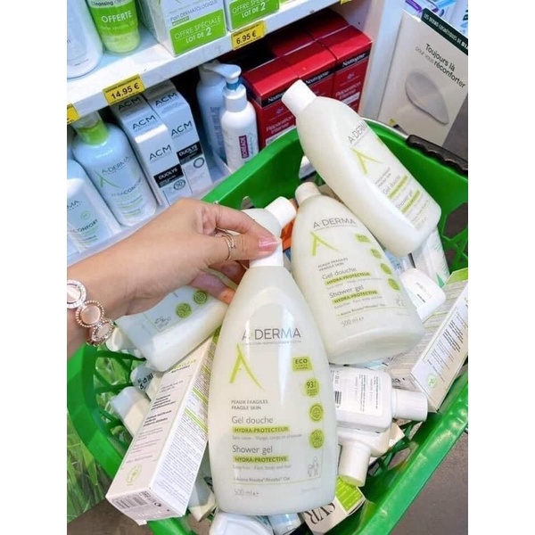 Sữa tắm giảm mụn lưng A-DERMA