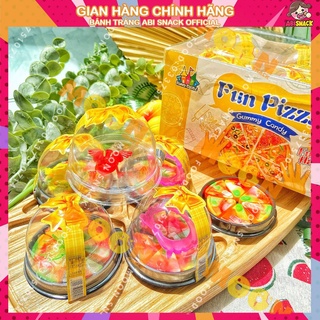 1 hộp kẹo dẻo FUN PIZZA& HUMBEGER nhỏ xinh kèm đồ chơi hộp 15,5g