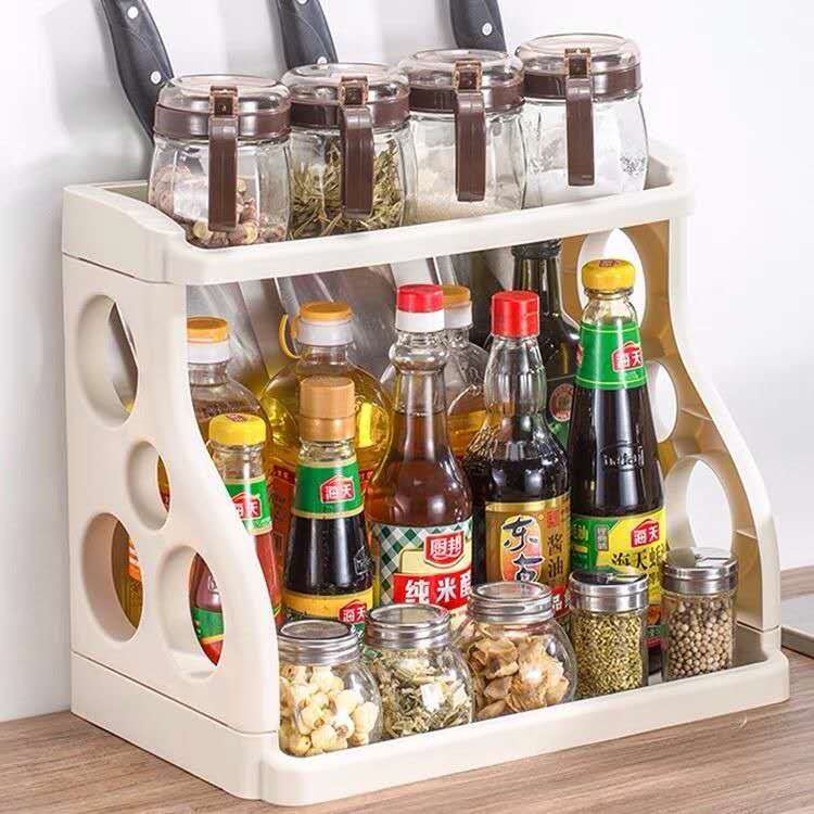 [HCM]Kệ phòng khách có thể tháo rời Kệ bếp hai tầng Kệ để bàn kệ ủi giỏ đựng đồ lặt vặt gia đình [GM-LSZWJ13]