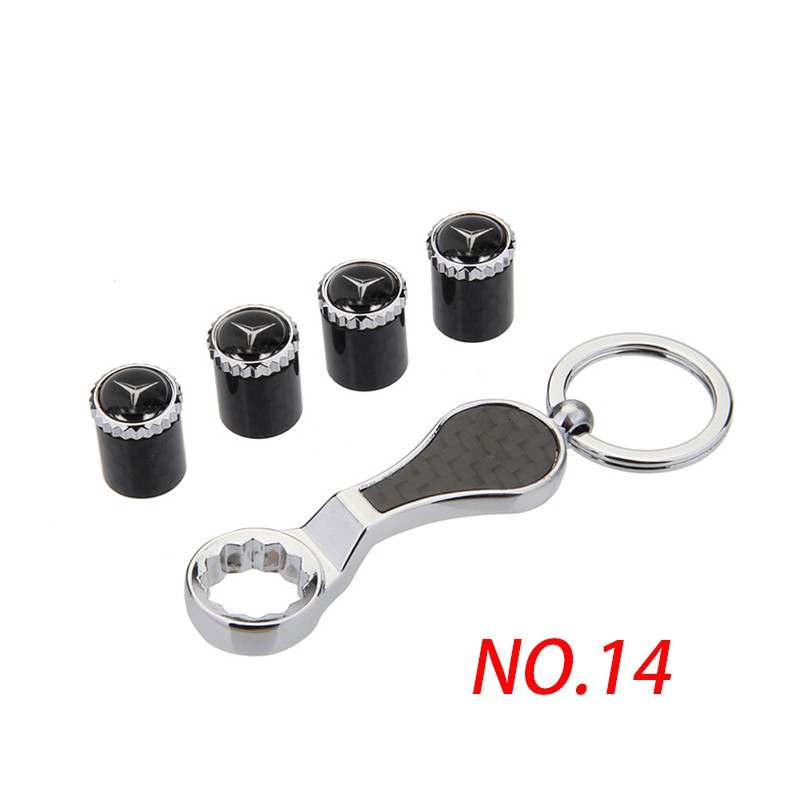 Set 4 Nắp Đậy Chân Van Lốp Xe Chuyên Dụng Cho Mercedes Benz
