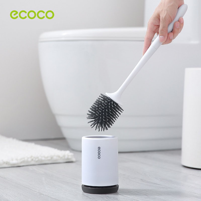 Chổi cọ rửa nhà vệ sinh, chổi nhà tắm, cọ toilet ECOCO cao cấp, siêu sạch kiểu treo tường đa năng