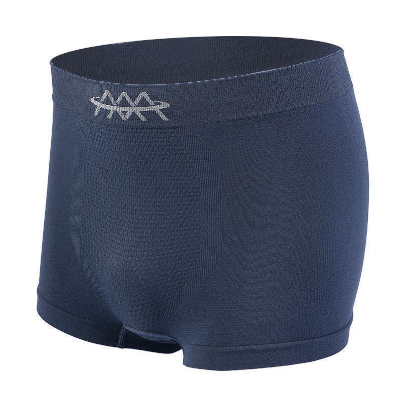 Quần lót boxer lưng vừa không lộ đường may co giãn thoáng khí phong cách mới dành cho nam