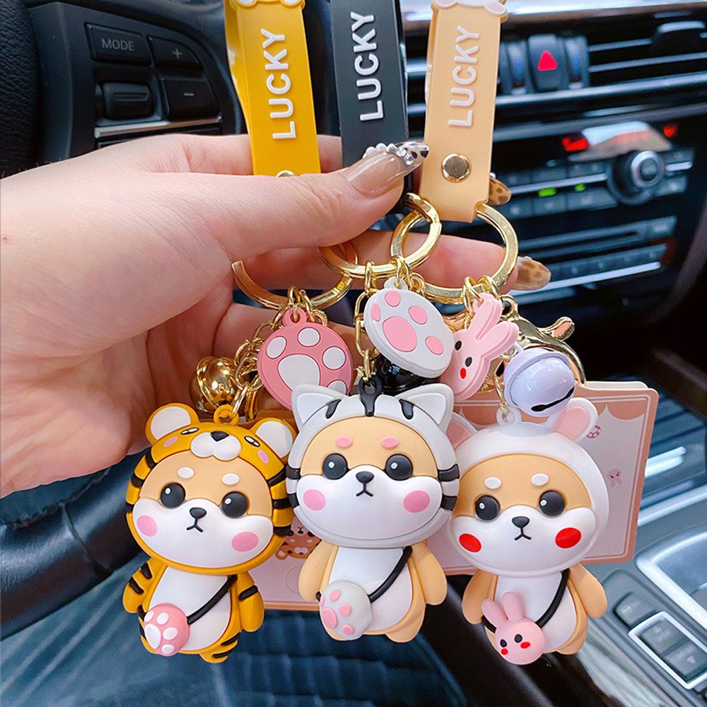 Móc khóa hình chú chó Shiba Inu dễ thương