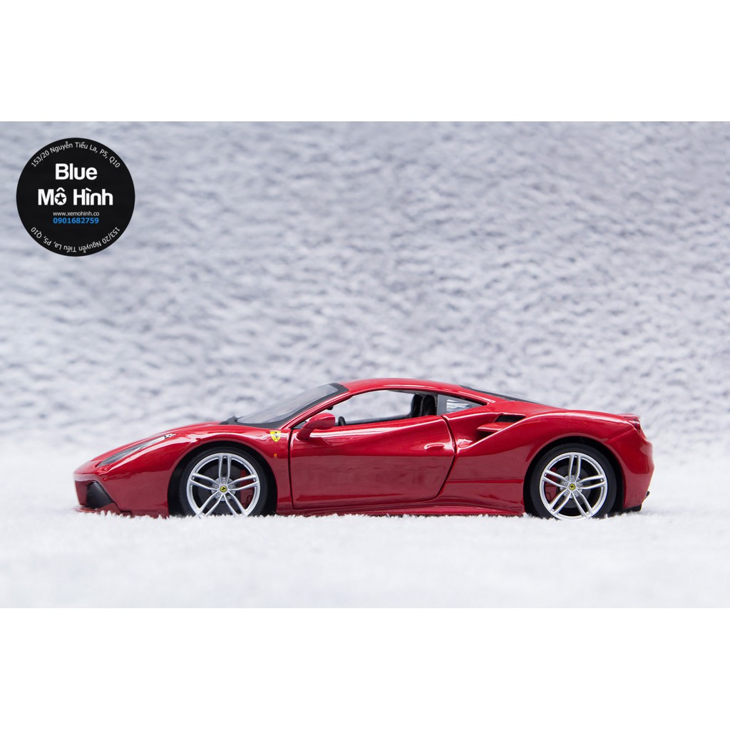 Blue mô hình | Xe mô hình Ferrari 488 GTB Bburago 1:24