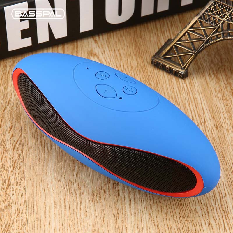 Tai Nghe Basspal X6 Bluetooth Không Dây Nhỏ Hỗ Trợ Thẻ TF USB Đài FM