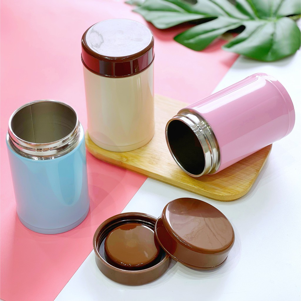 [Ăn dặm nhẹ nhàng] Bình ủ cháo 260ml gọn nhẹ xuất Nhật cao cấp