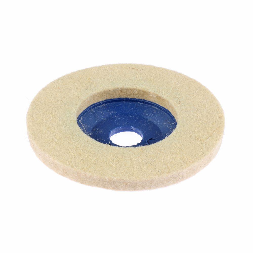 FAY Bộ 10 Miếng Đệm Nỉ Tròn 4inch Dùng Đánh Bóng Kính / Gốm Sứ