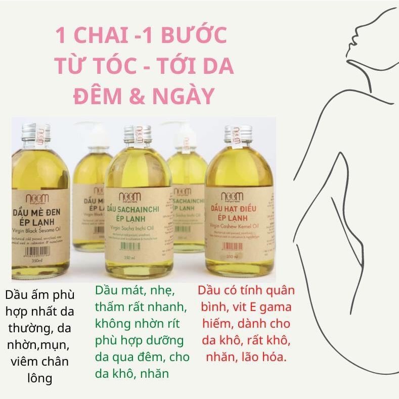 Dầu Sachi Dầu sachainchi ép lạnh Noom cao cấp lọ mini 50ml