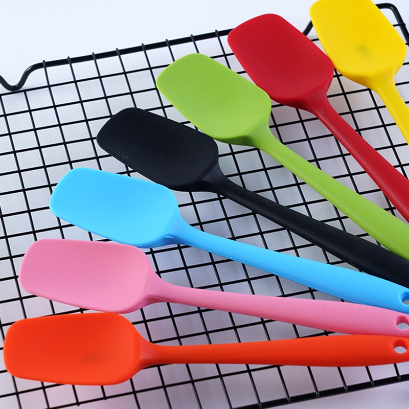Phới Vét Bột Spatula Silicone Dạng Thìa Chịu Nhiệt