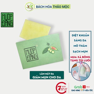 Xà Bông Mướp Đắng Xà Phòng Mụn Lưng 100Gram Xà Phòng Thảo Dược Mát Da Ngừa Mụn