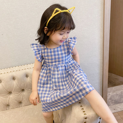 Đầm công chúa tay cánh tiên xinh xắn thời trang cho bé gái