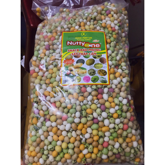 Đậu Phộng Da Cá Mix Vị 500g - Đậu Phông Giòn Giòn Thơm Ngon