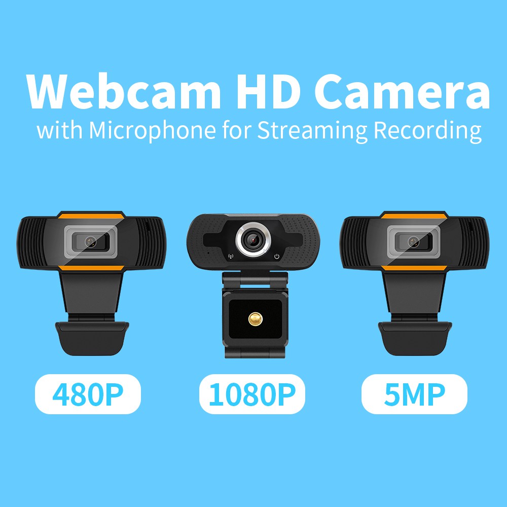 Có thể xoay được 2.0 HD loosafe Webcam PC Máy ảnh kỹ thuật số USB Quay video với micrô | BigBuy360 - bigbuy360.vn