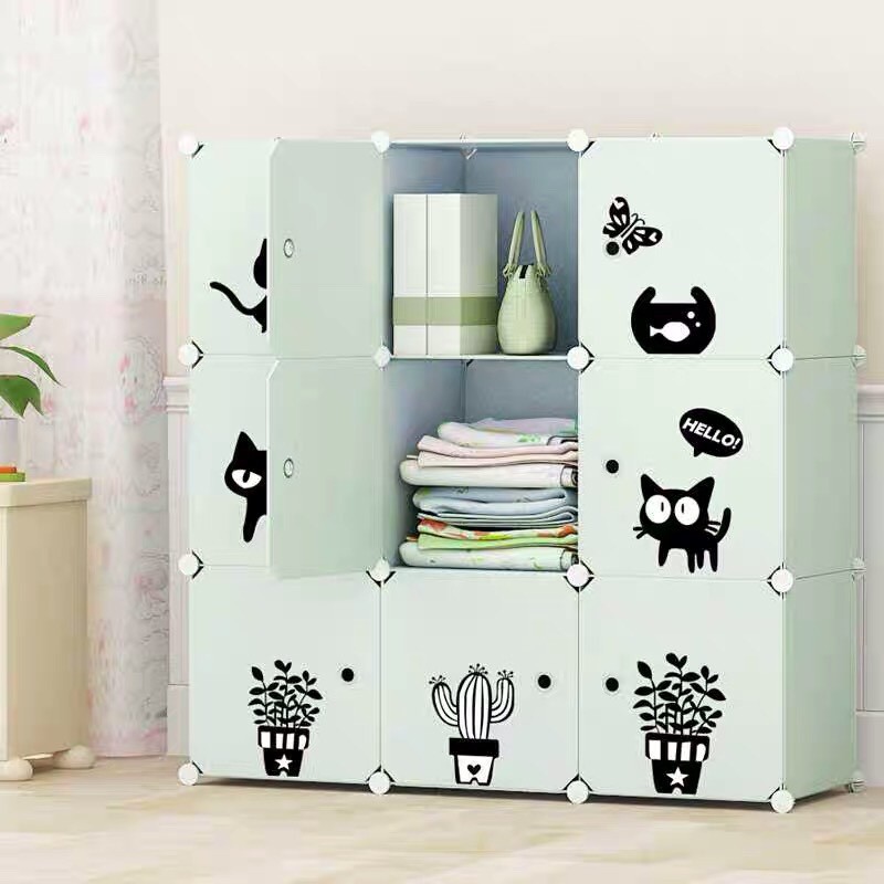 tủ nhựa lắp ghép thông minh 9 ô