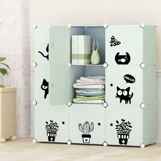 TỦ NHỰA GHÉP 9 NGĂN