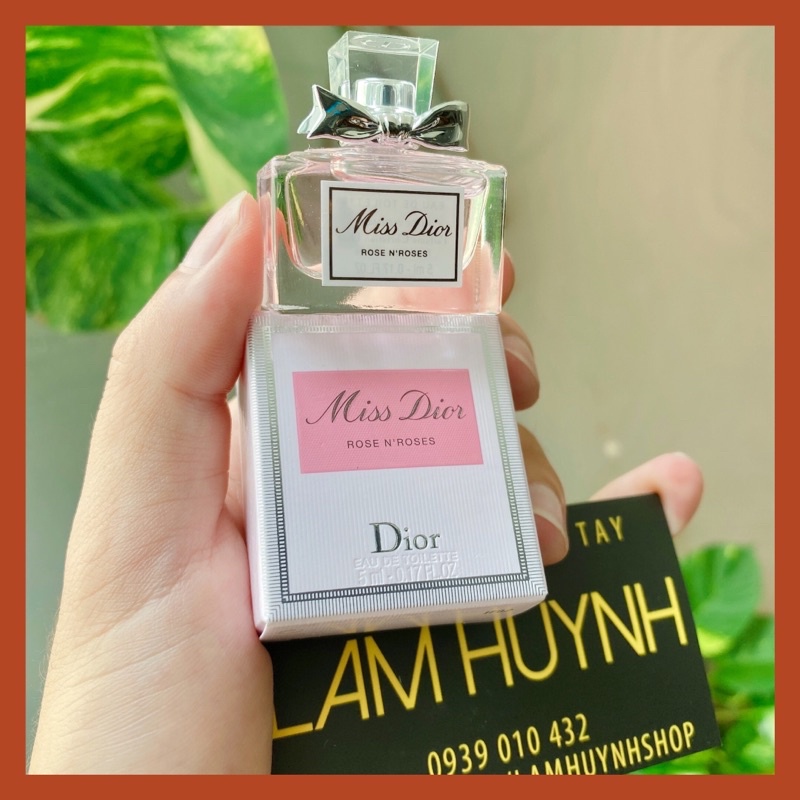 Nước hoa mini MISS DIOR ROSE N'ROSES 5ml